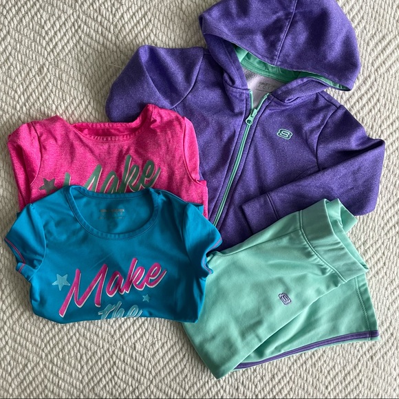 Skechers Other - Sketchers Toddler Girls Athletic Bundle 5T